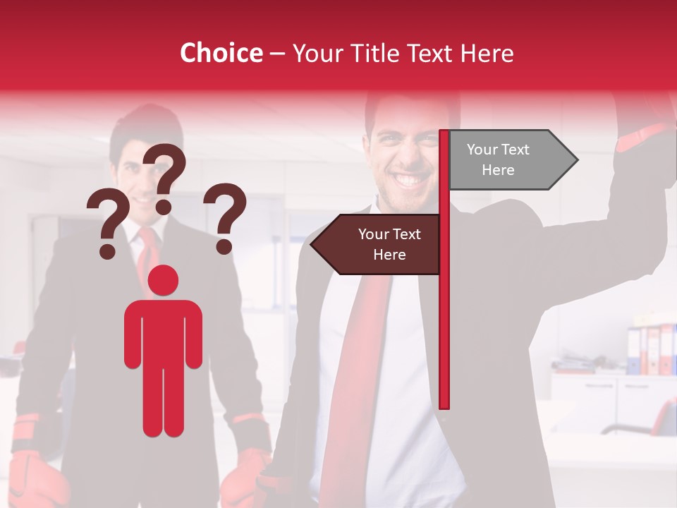 Person Background Job PowerPoint Template