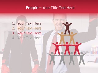 Person Background Job PowerPoint Template
