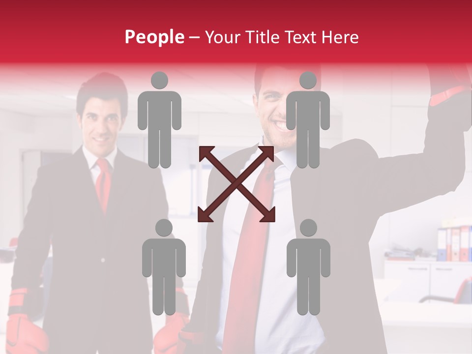 Person Background Job PowerPoint Template