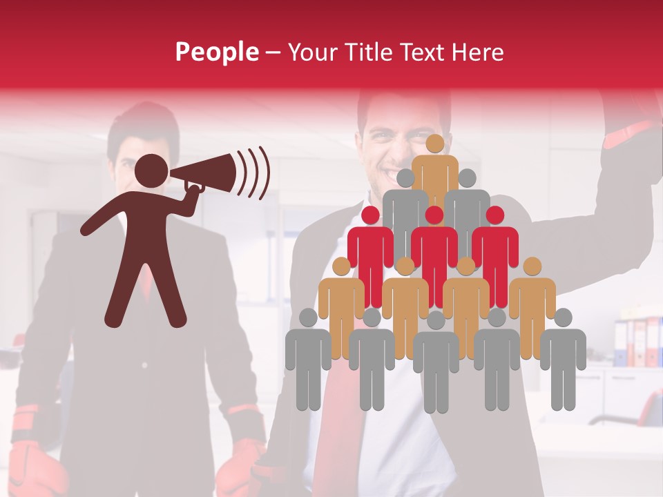 Person Background Job PowerPoint Template