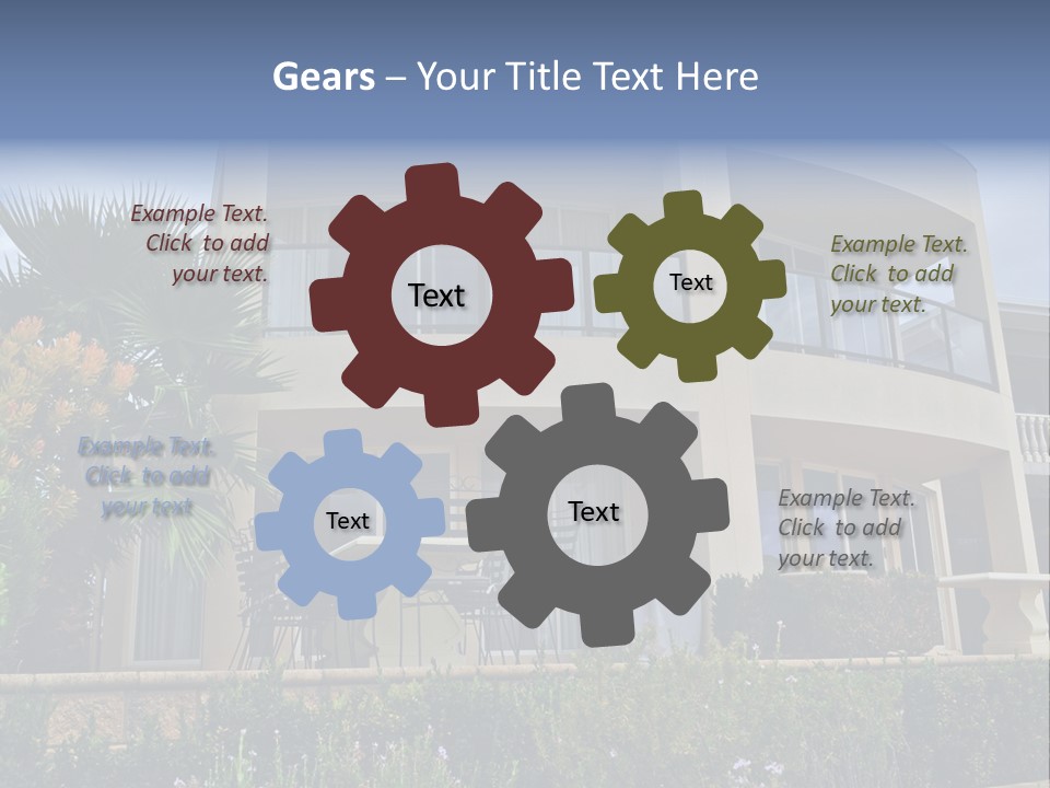 City Rim Building PowerPoint Template