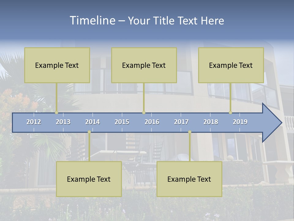 City Rim Building PowerPoint Template