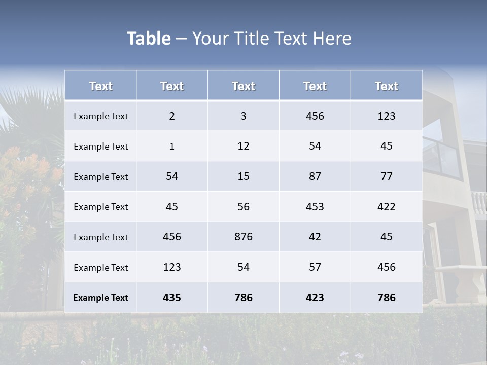 City Rim Building PowerPoint Template