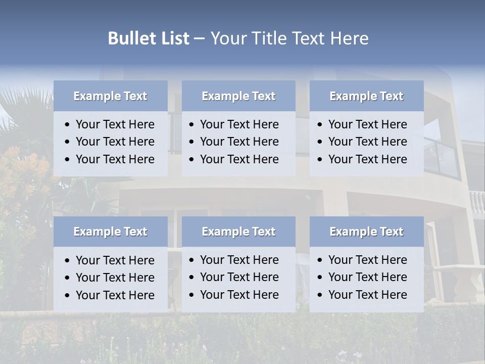 City Rim Building PowerPoint Template