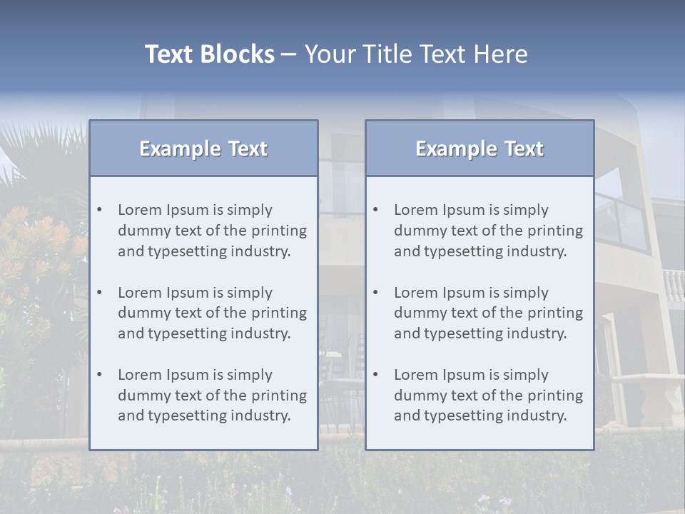 City Rim Building PowerPoint Template