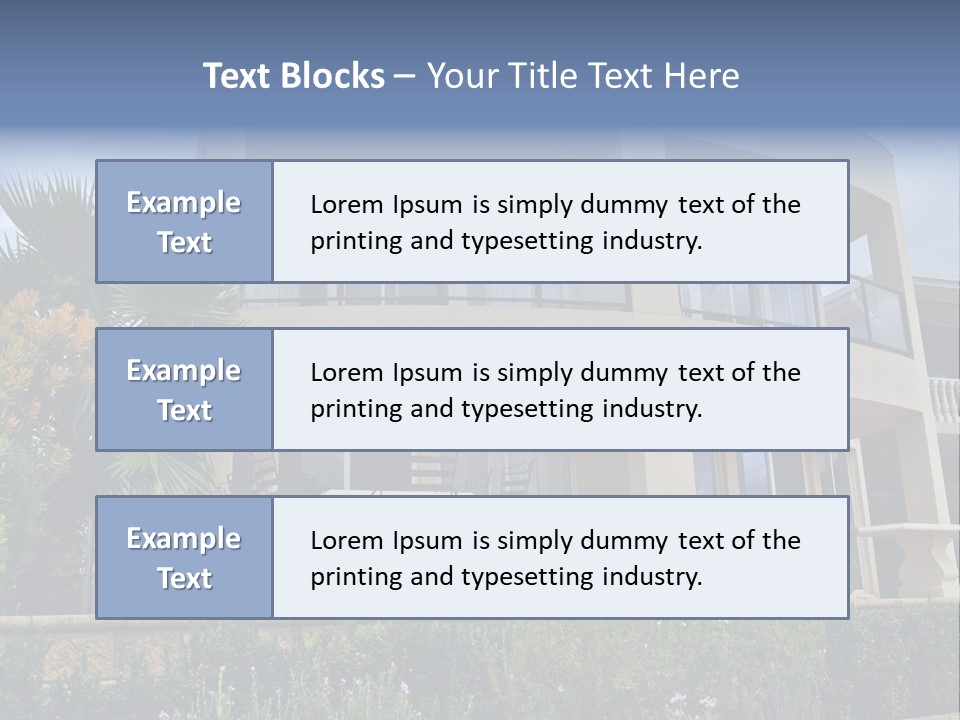 City Rim Building PowerPoint Template