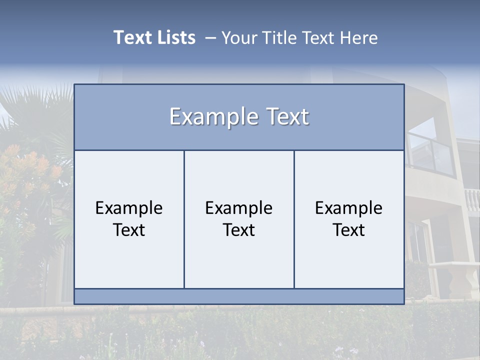 City Rim Building PowerPoint Template