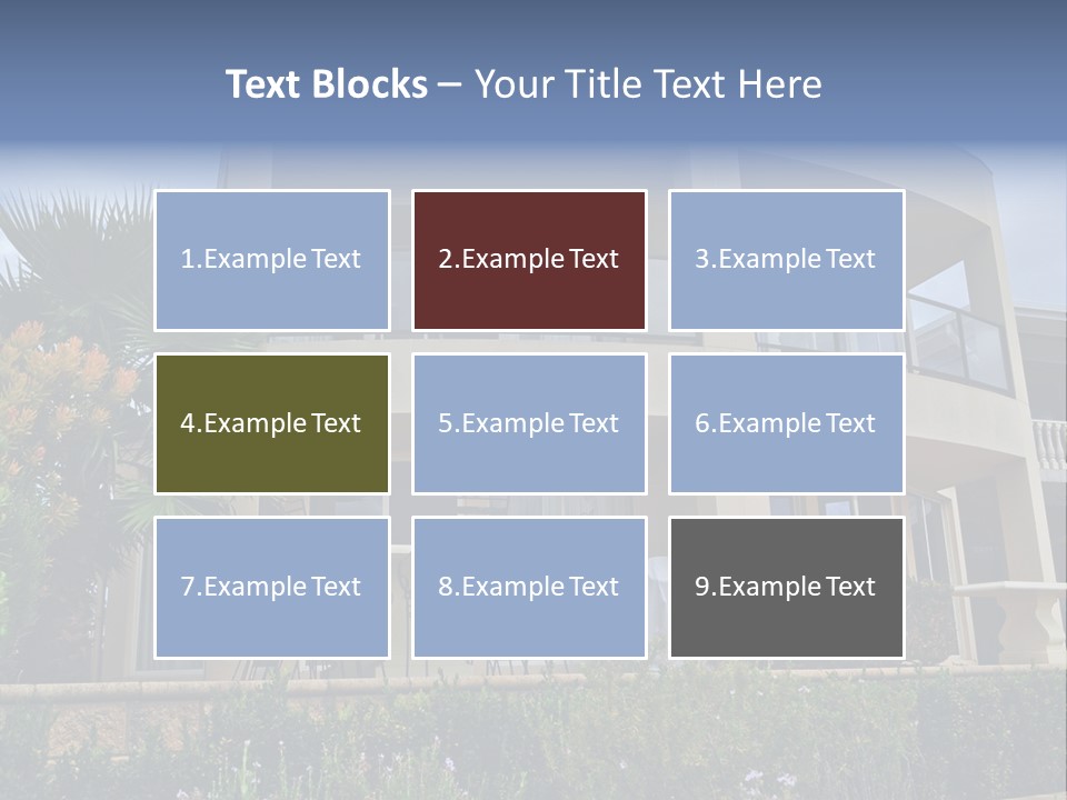 City Rim Building PowerPoint Template