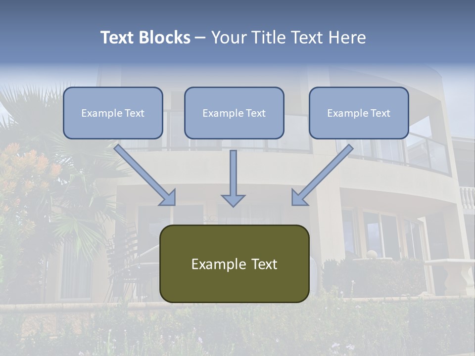 City Rim Building PowerPoint Template