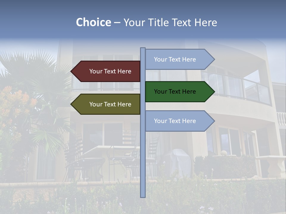 City Rim Building PowerPoint Template