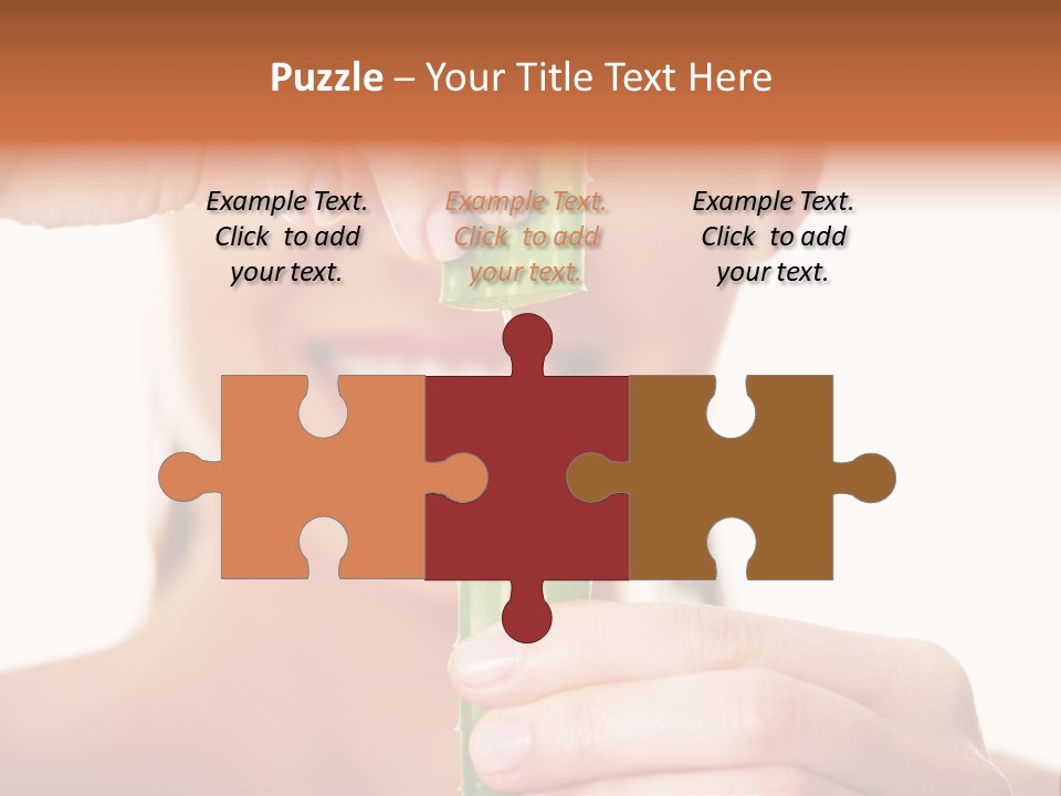 White Skin Balance PowerPoint Template