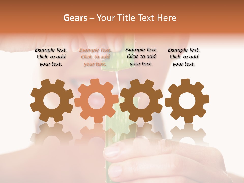 White Skin Balance PowerPoint Template