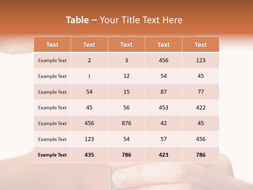 White Skin Balance PowerPoint Template