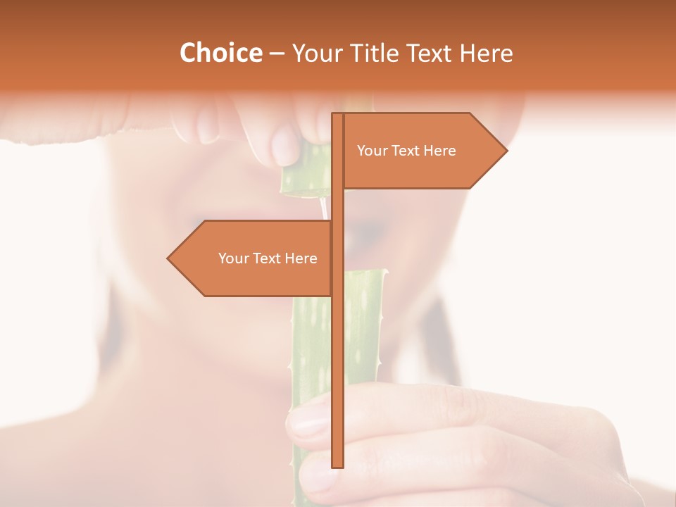 White Skin Balance PowerPoint Template
