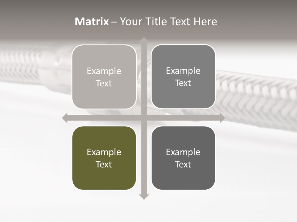 Repair Water Braided PowerPoint Template