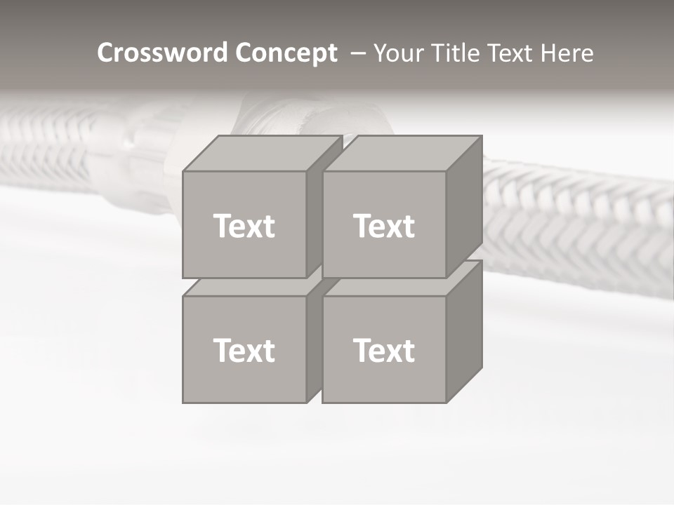 Repair Water Braided PowerPoint Template