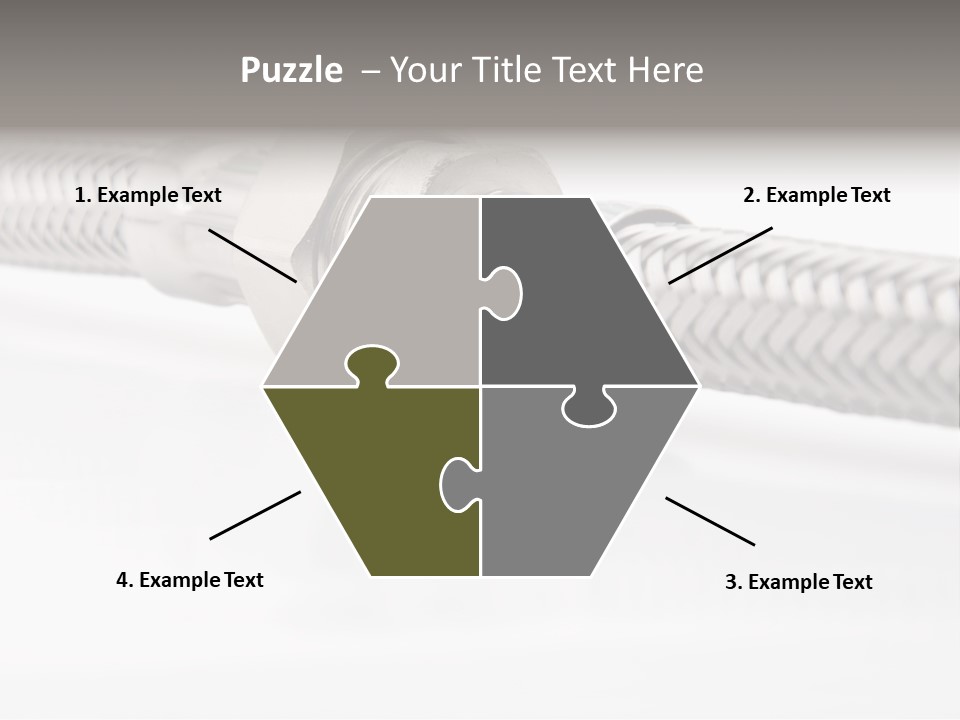 Repair Water Braided PowerPoint Template