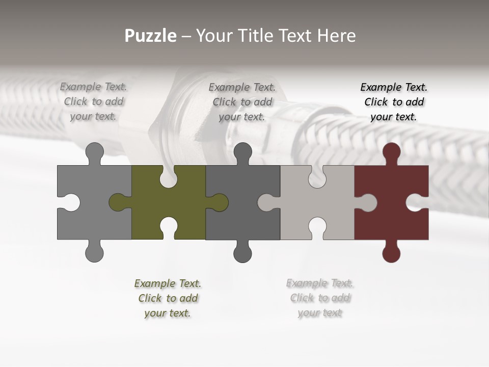 Repair Water Braided PowerPoint Template