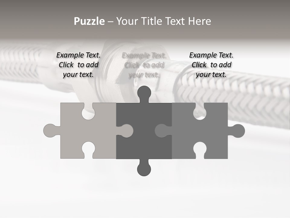 Repair Water Braided PowerPoint Template