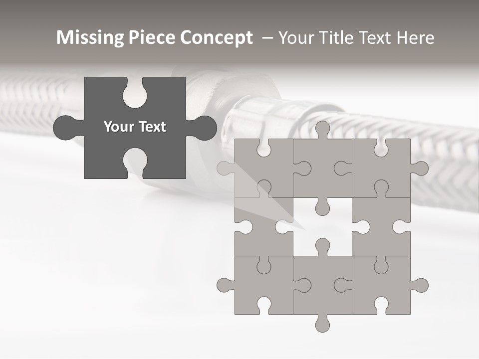 Repair Water Braided PowerPoint Template