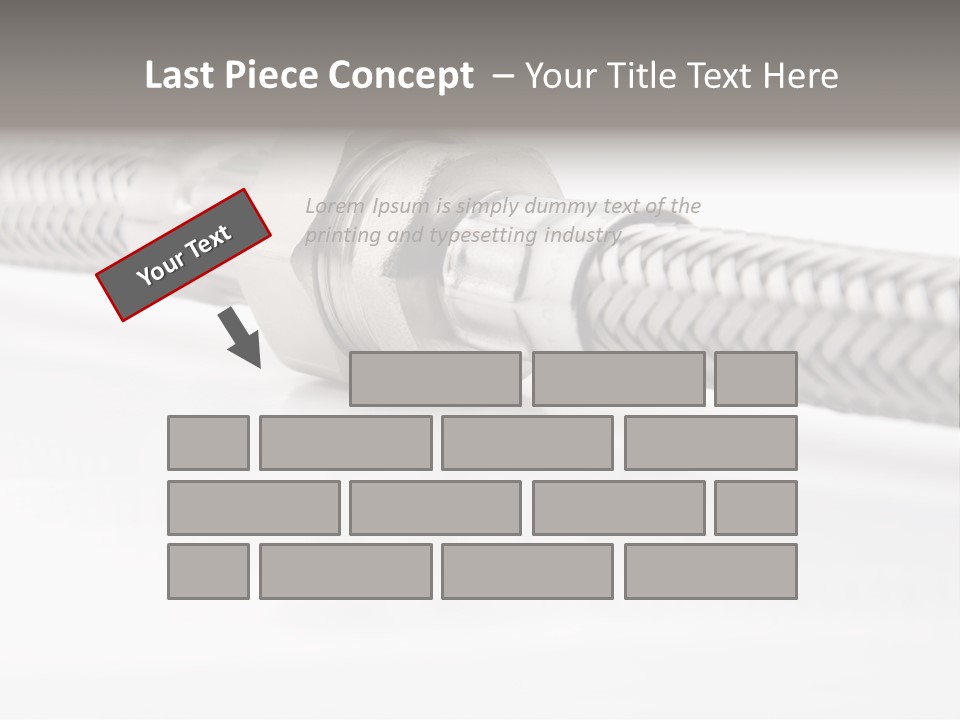 Repair Water Braided PowerPoint Template