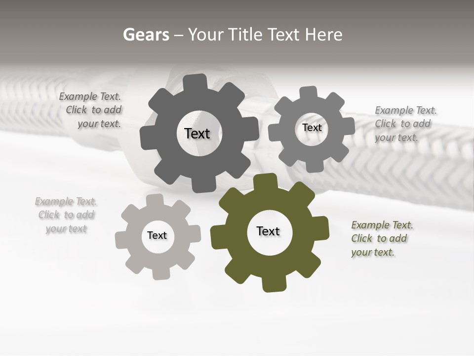 Repair Water Braided PowerPoint Template