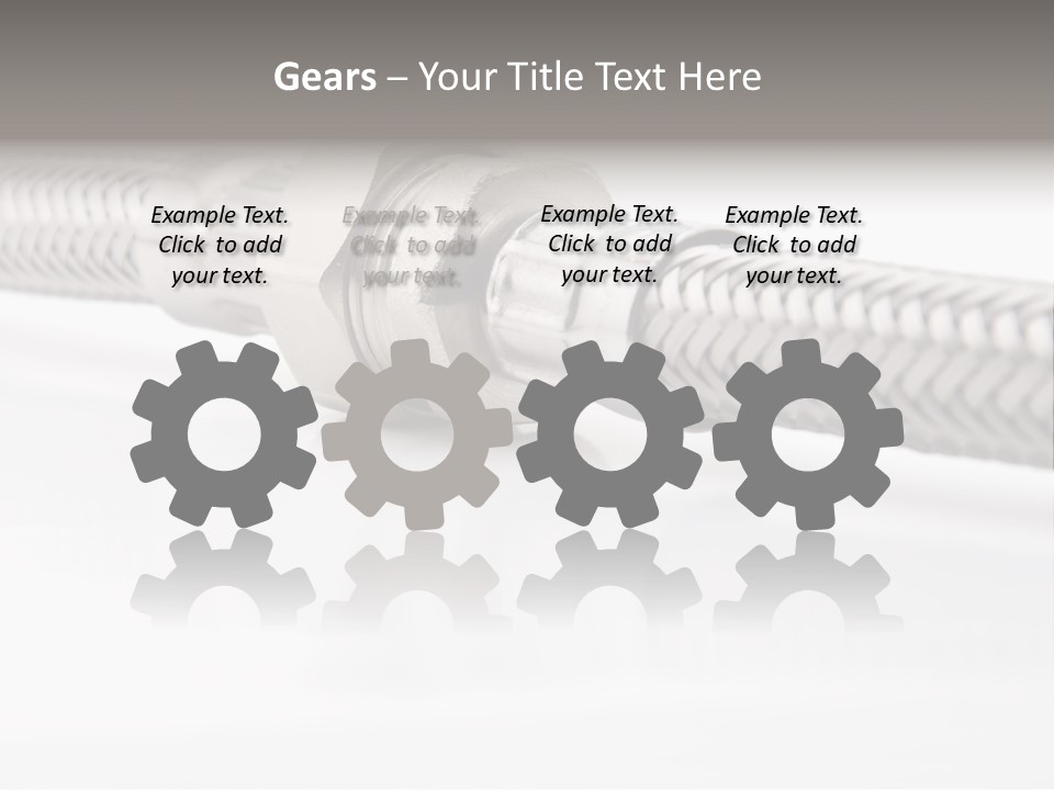 Repair Water Braided PowerPoint Template