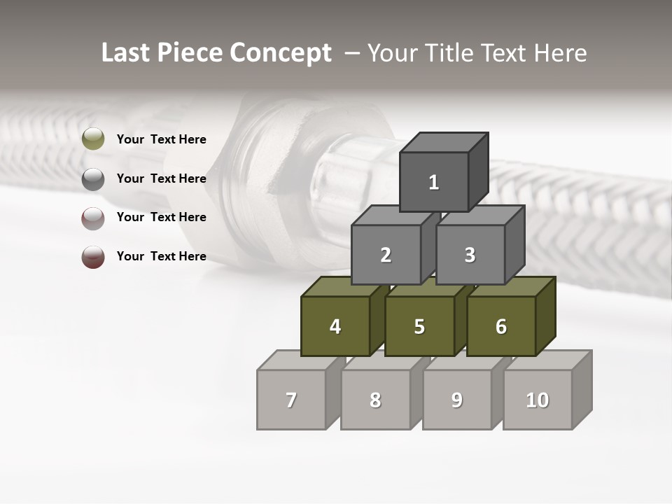 Repair Water Braided PowerPoint Template