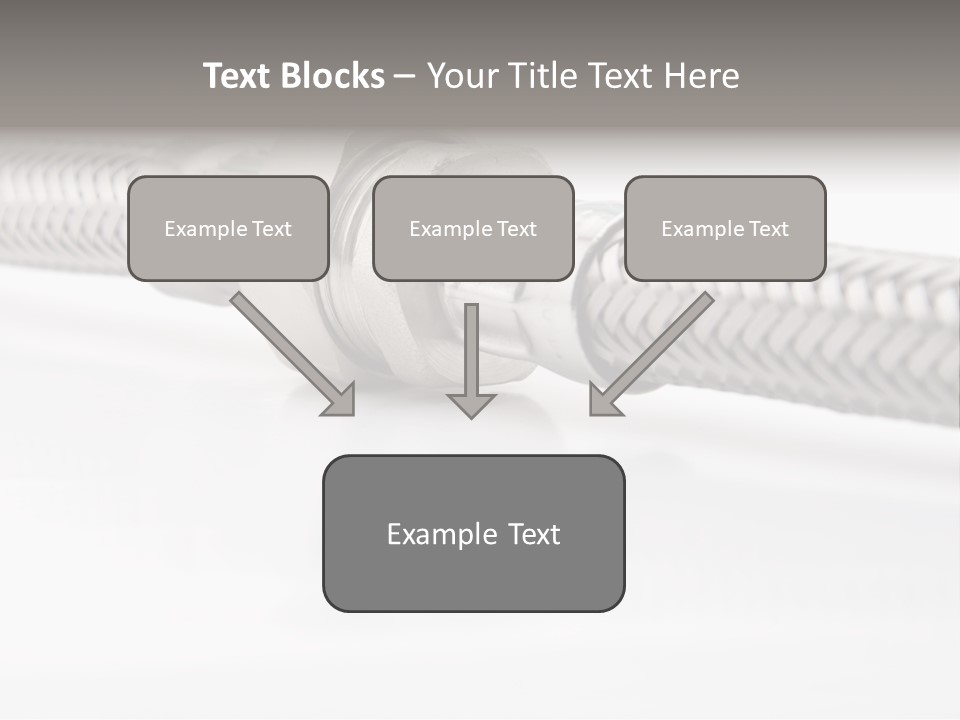Repair Water Braided PowerPoint Template