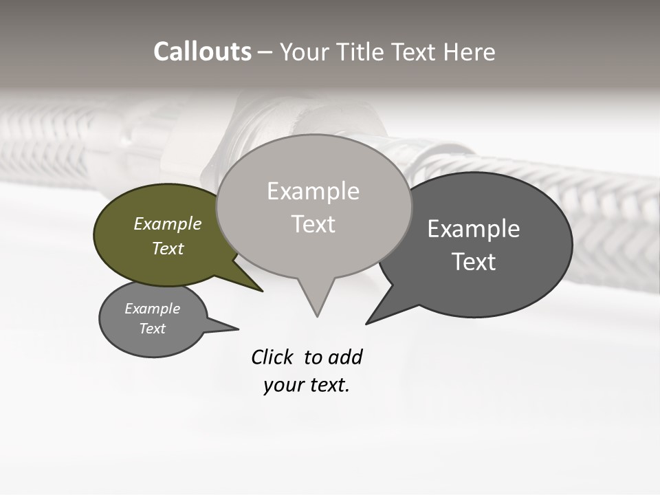 Repair Water Braided PowerPoint Template