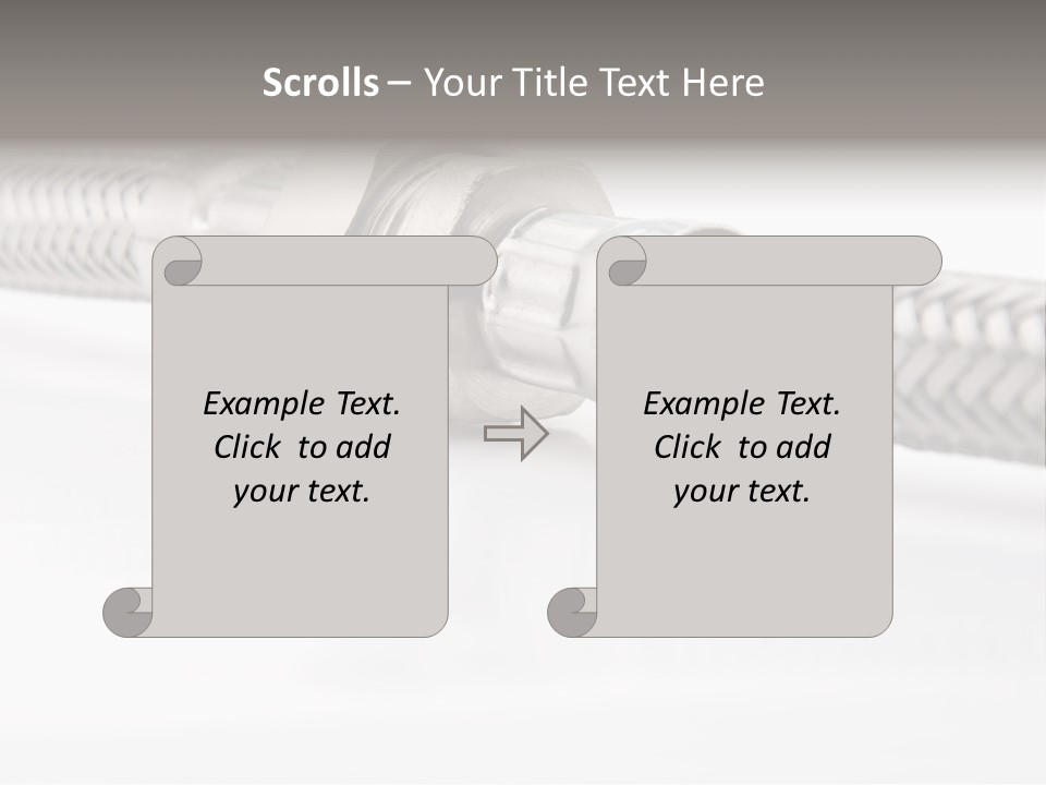 Repair Water Braided PowerPoint Template
