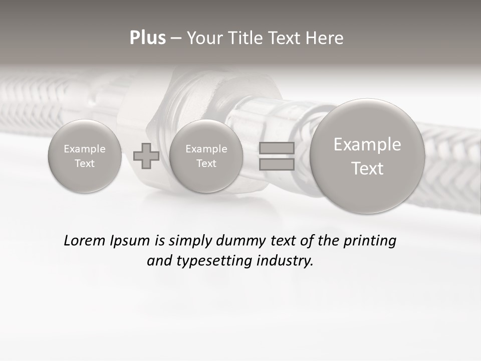 Repair Water Braided PowerPoint Template