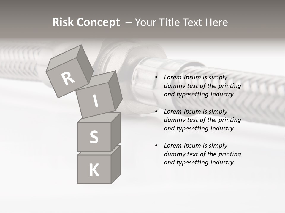 Repair Water Braided PowerPoint Template