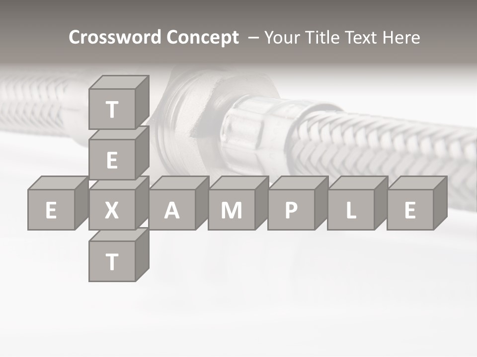 Repair Water Braided PowerPoint Template