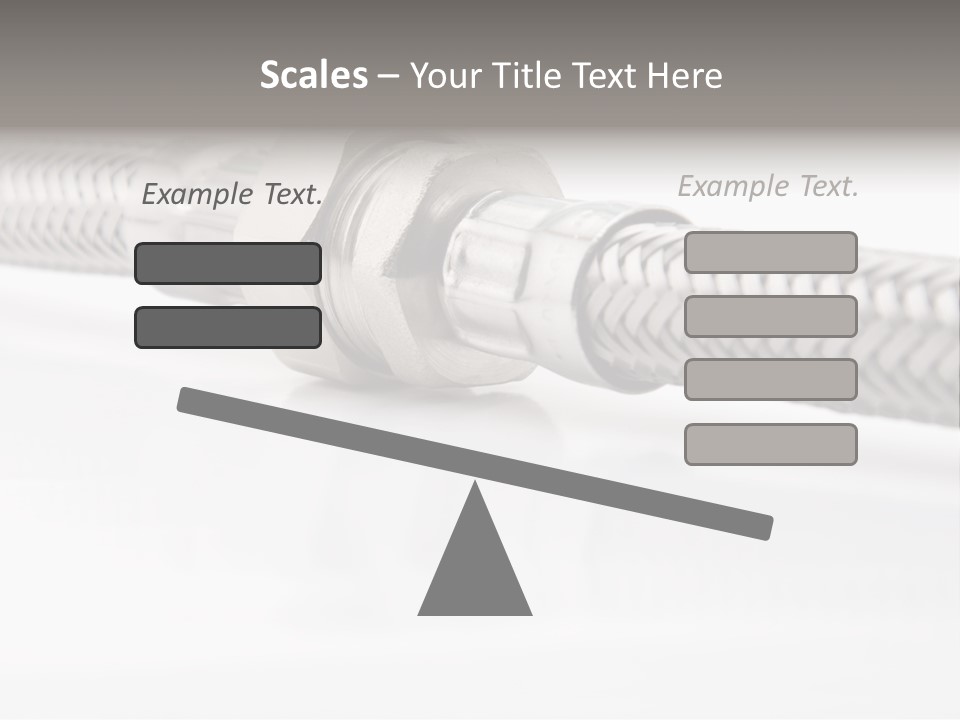 Repair Water Braided PowerPoint Template