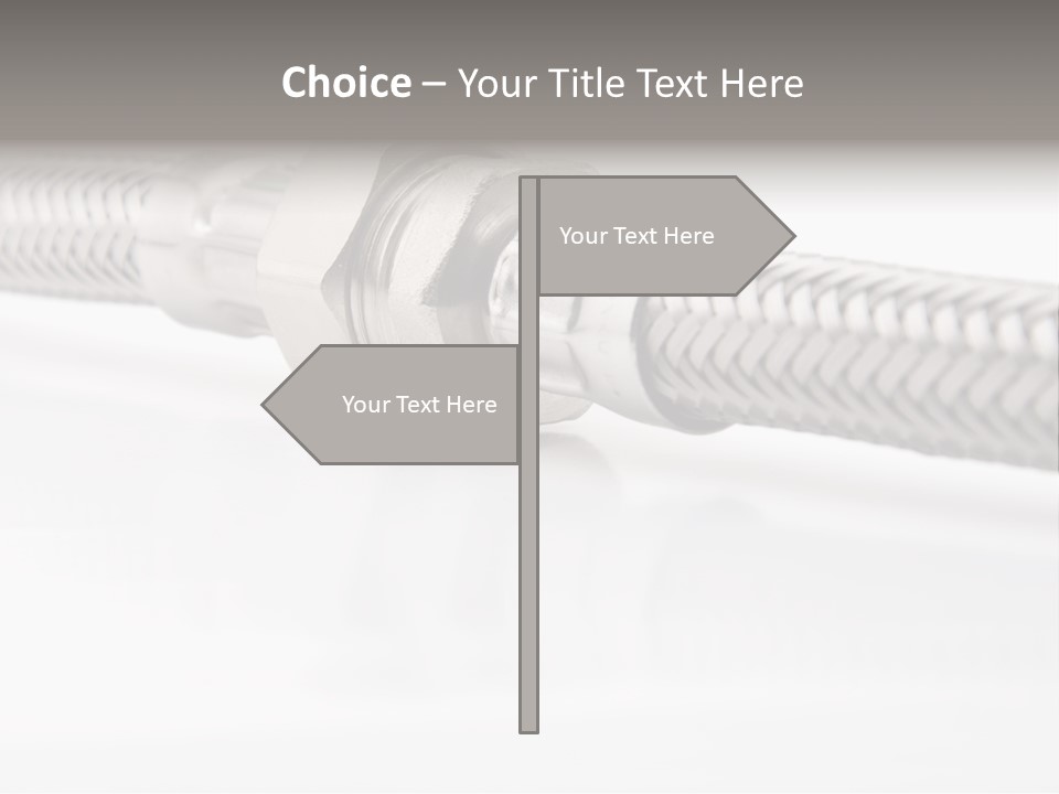 Repair Water Braided PowerPoint Template
