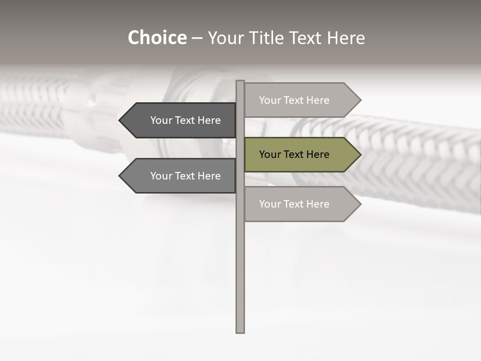 Repair Water Braided PowerPoint Template
