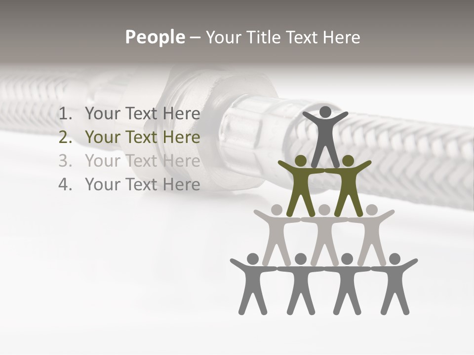 Repair Water Braided PowerPoint Template