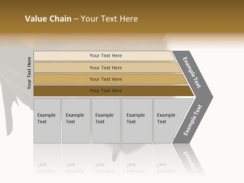 Wild Bat Black PowerPoint Template