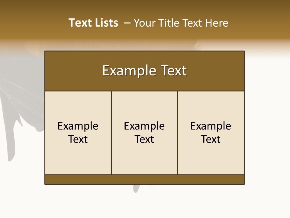 Wild Bat Black PowerPoint Template