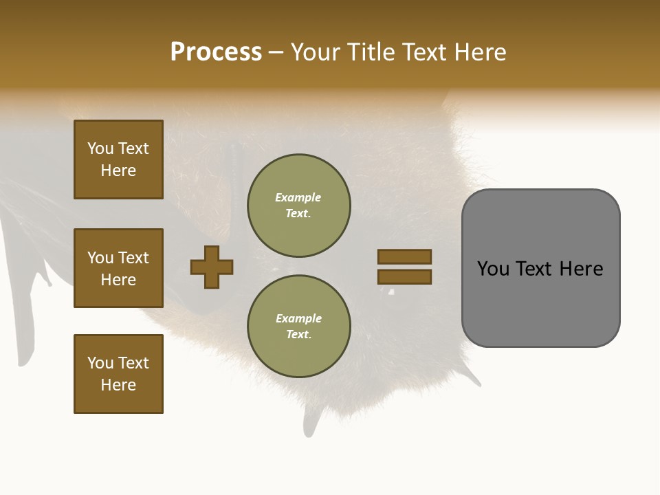Wild Bat Black PowerPoint Template