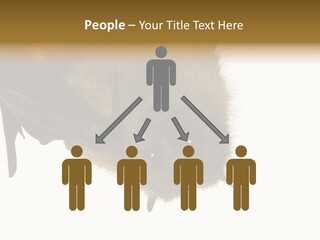 Wild Bat Black PowerPoint Template