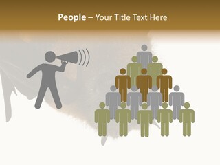 Wild Bat Black PowerPoint Template