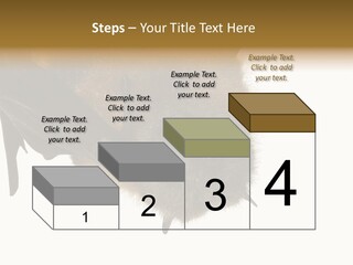 Wild Bat Black PowerPoint Template
