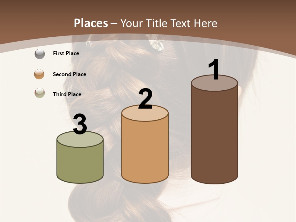 Elegant Clean Girl PowerPoint Template