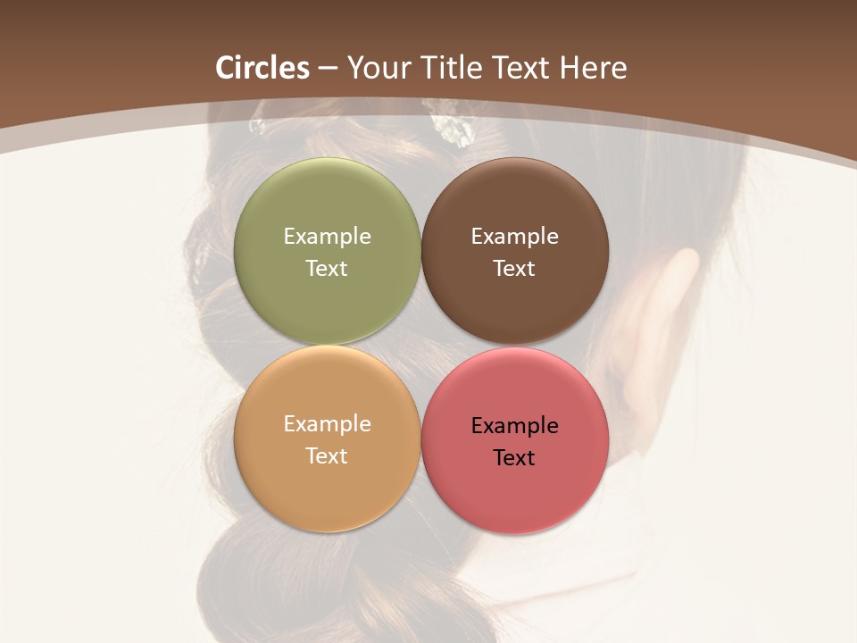 Elegant Clean Girl PowerPoint Template