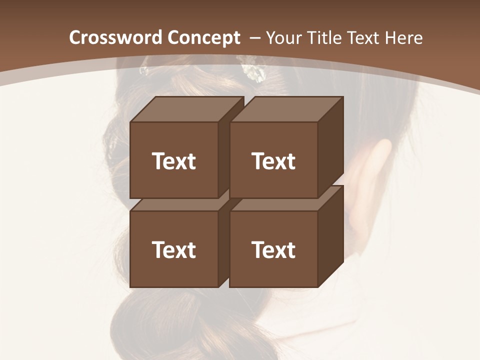 Elegant Clean Girl PowerPoint Template