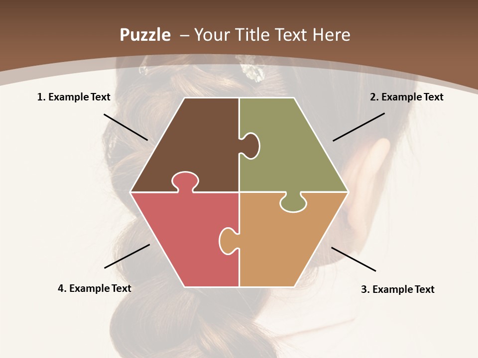 Elegant Clean Girl PowerPoint Template