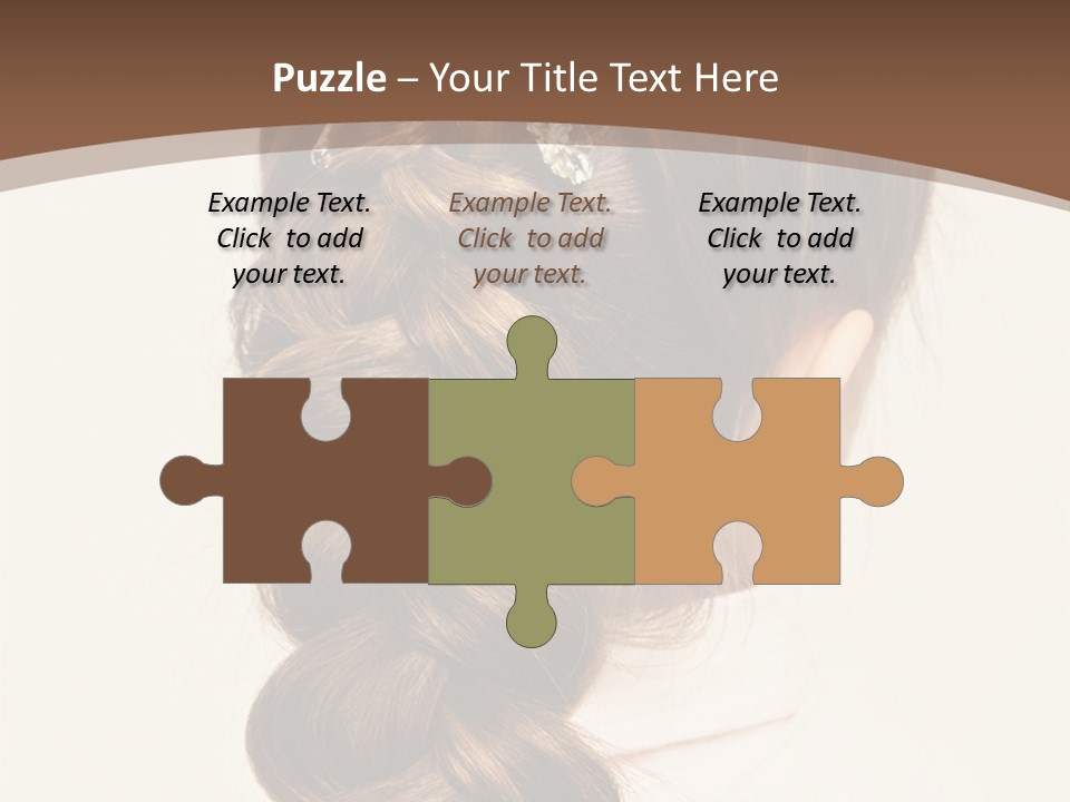 Elegant Clean Girl PowerPoint Template