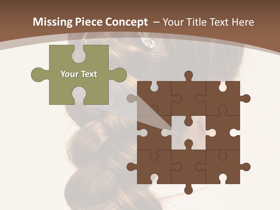 Elegant Clean Girl PowerPoint Template